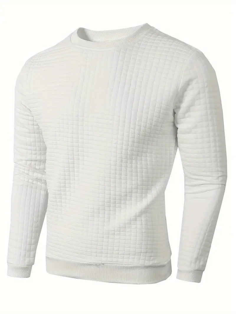 MASON | Sudadera texturizada de cuello redondo