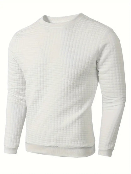 MASON | Sudadera texturizada de cuello redondo