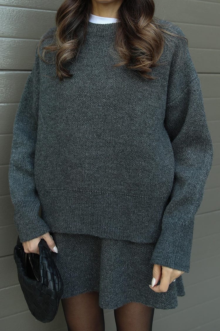 NADIA | Conjunto de punto otoñal