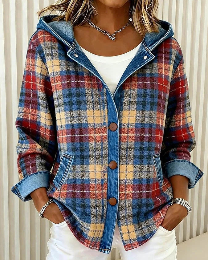 ISABELA | Chaqueta vaquera estampada