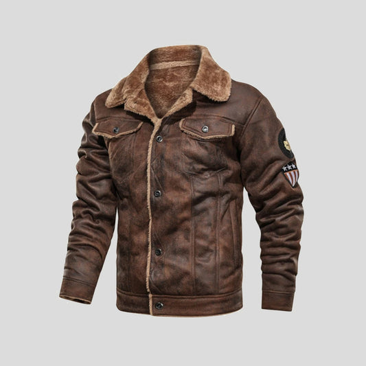 BROOKS | Chaqueta tipo biker para hombre