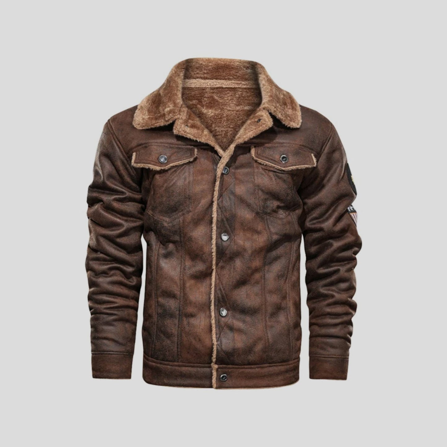 BROOKS | Chaqueta tipo biker para hombre