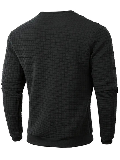 MASON | Sudadera texturizada de cuello redondo