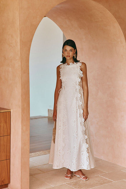 LORENA | Vestido estampado de diseño .
