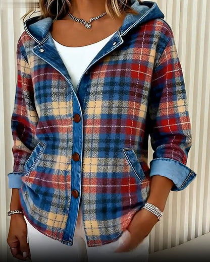 ISABELA | Chaqueta vaquera estampada