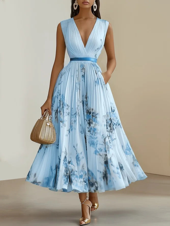 ISABEL | Vestido estampado elegante