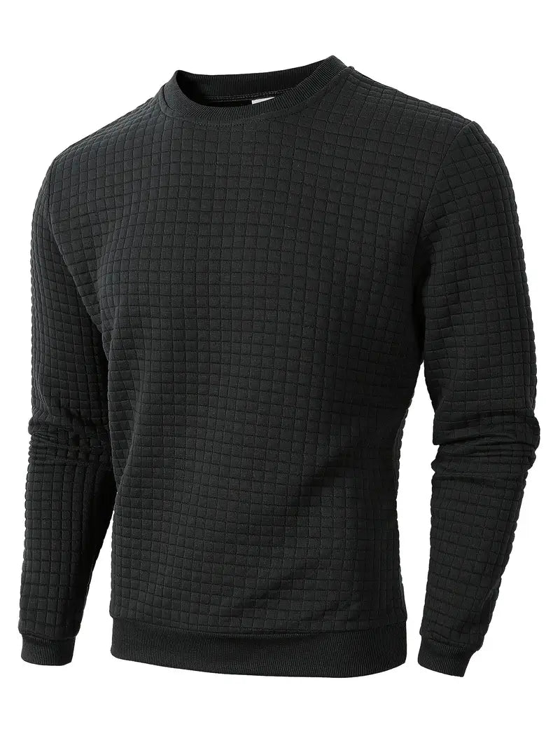 MASON | Sudadera texturizada de cuello redondo