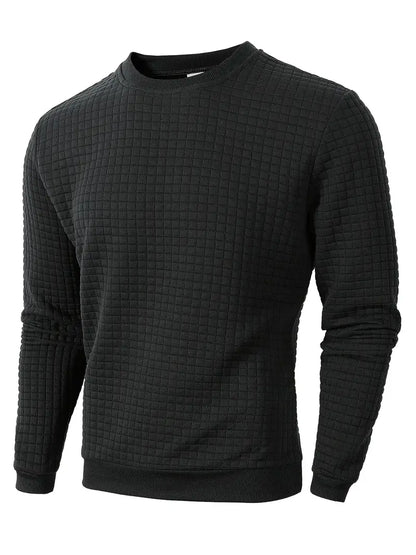 MASON | Sudadera texturizada de cuello redondo