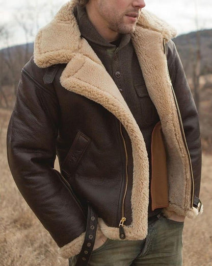 MAVERICK | Chaqueta de cuero acolchada