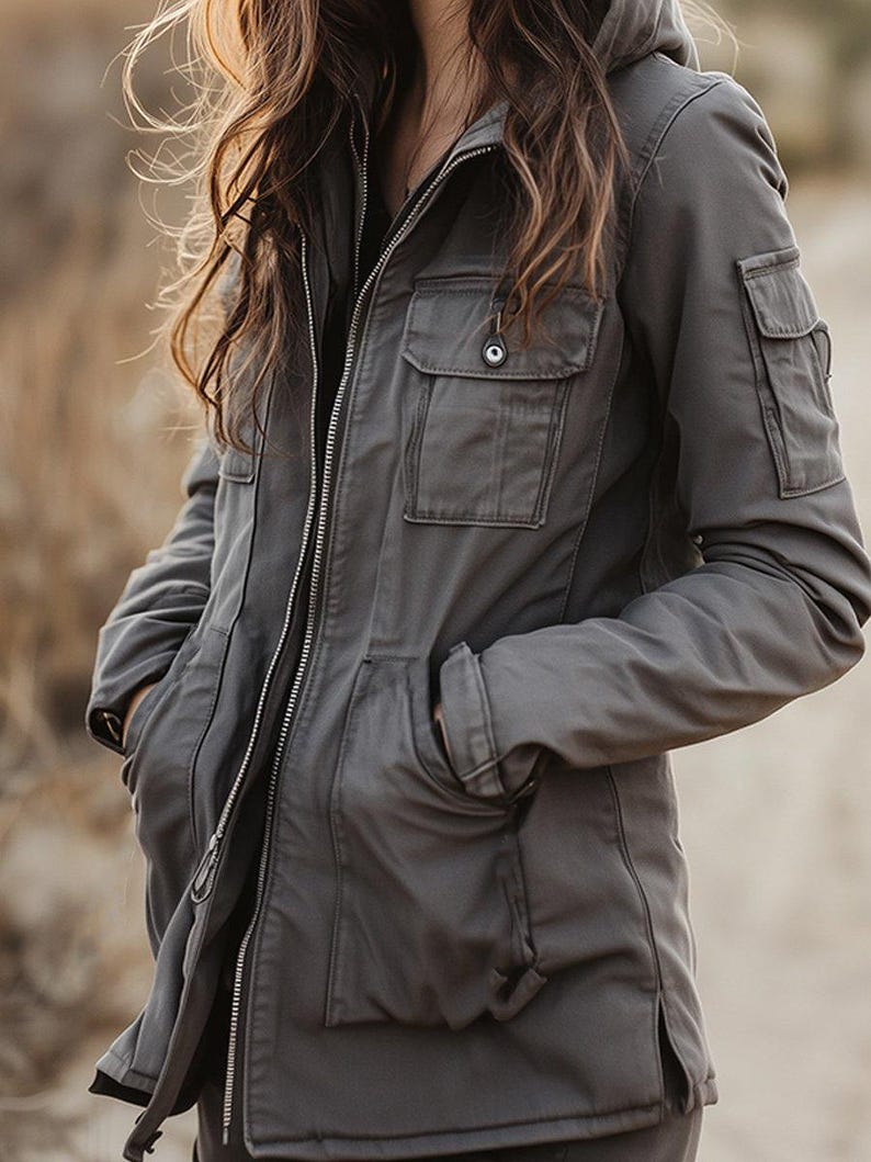 NAELANI | Chaqueta field con capucha