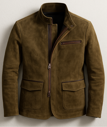 MARCO | Chaqueta de gamuza clásica