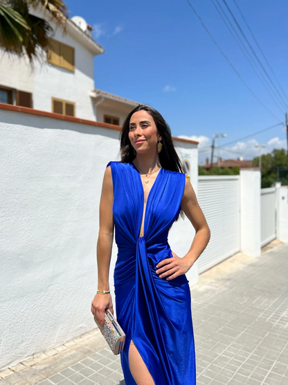 IVANA | Vestido con escote lazo