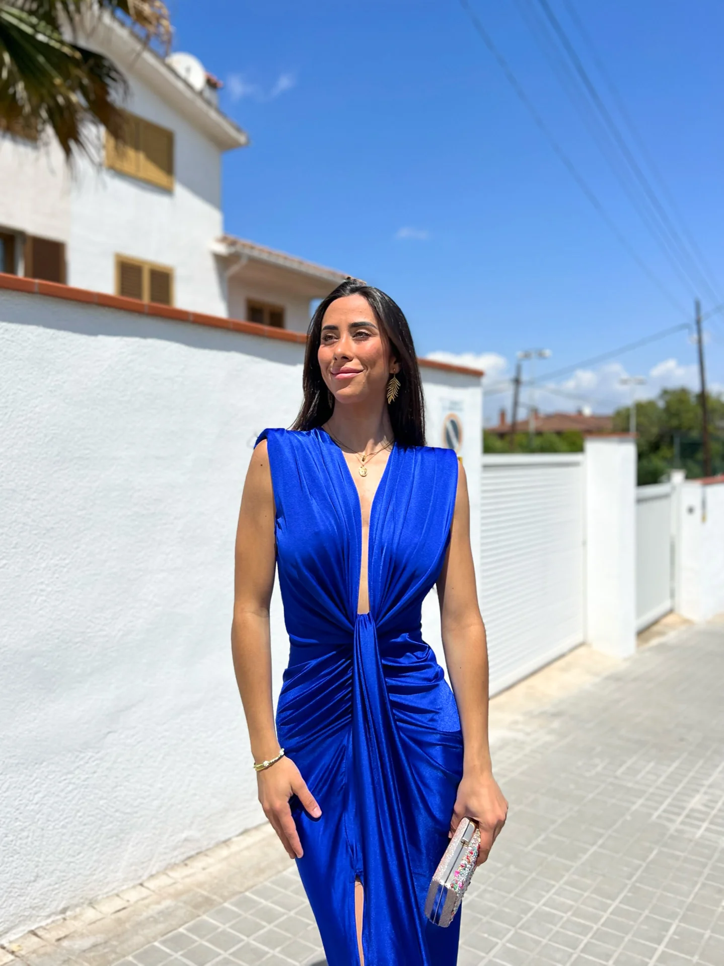 IVANA | Vestido con escote lazo