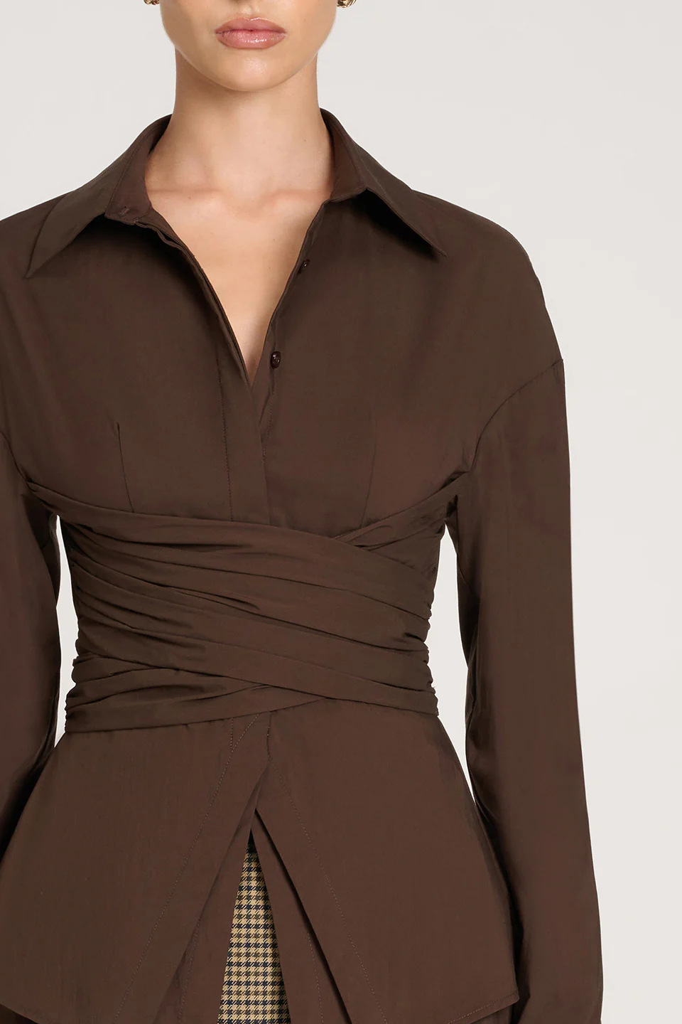 FREYA | Camisa cruzada a medida