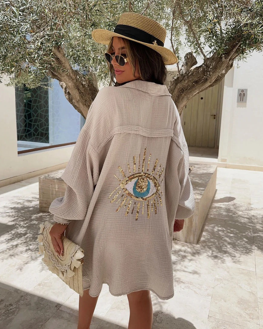 CIARA | Camisa casual bohemia