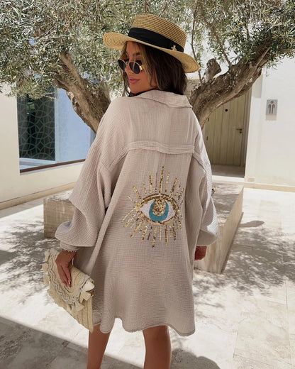 CIARA | Camisa casual bohemia