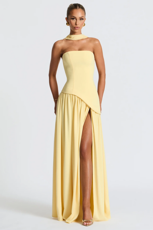 MARIEU | Maxi vestido de diseño