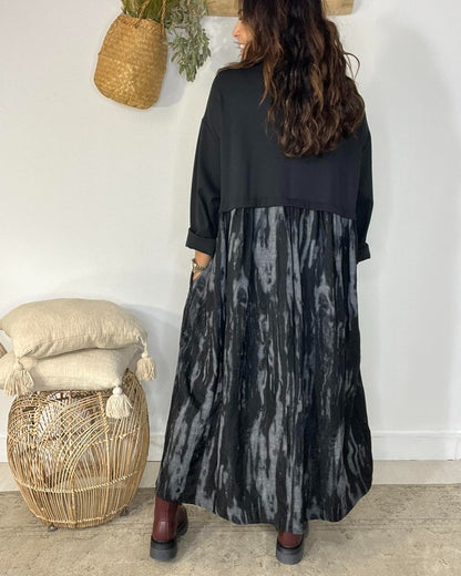 RUFFA | Vestido largo fluido