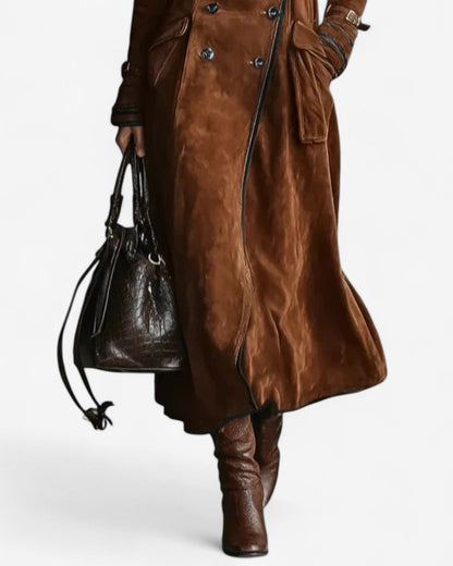 NATHALY | Gabardina de ante