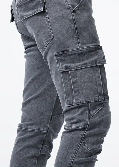 MARINO | Pantalón cargo strecht