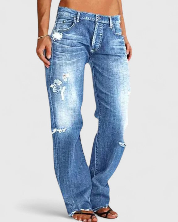 ELISA | Pantalon vaquero denim