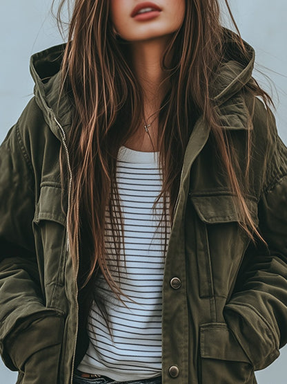 NAELANI | Chaqueta field con capucha