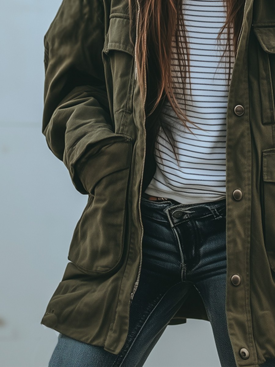 NAELANI | Chaqueta field con capucha