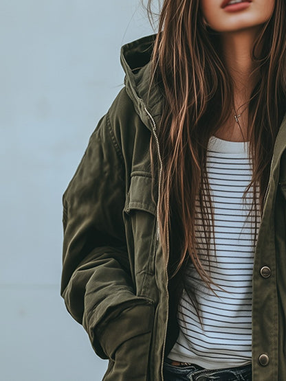 NAELANI | Chaqueta field con capucha