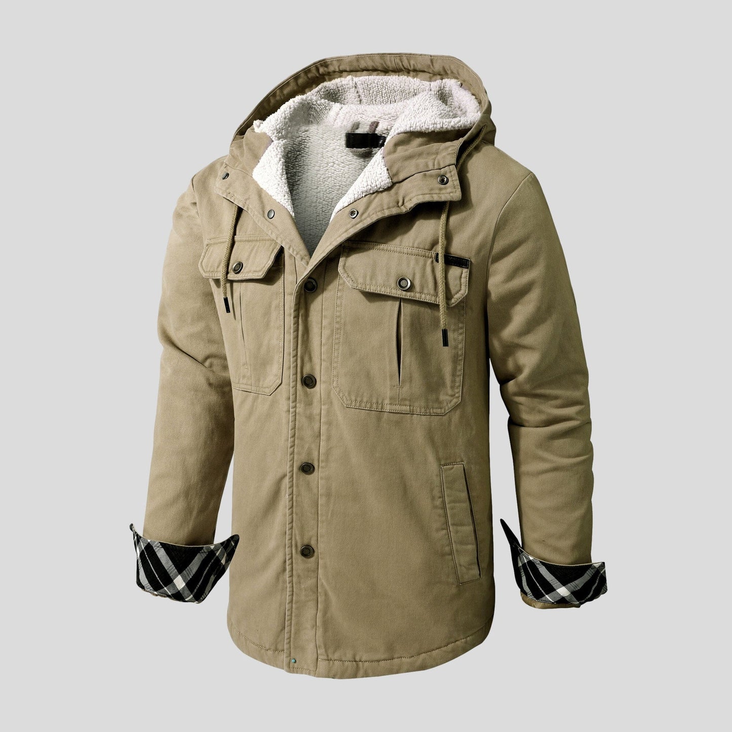 ABSAIL | Chaqueta con capucha para hombre