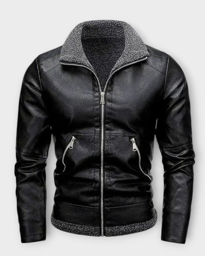 ENZO | Chaqueta de Cuero Elegante para Hombre