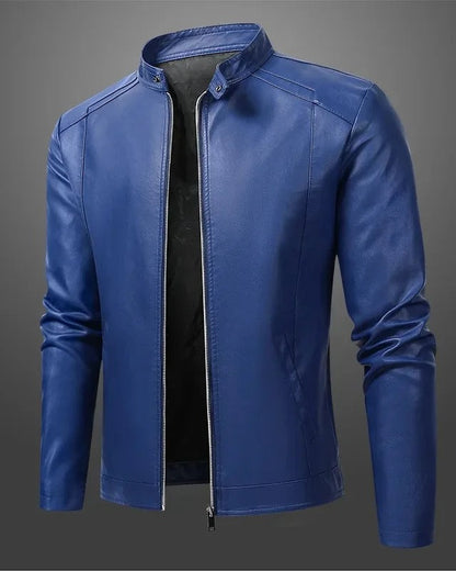 SERGIO | Chaqueta de cuero elegante para motociclistas