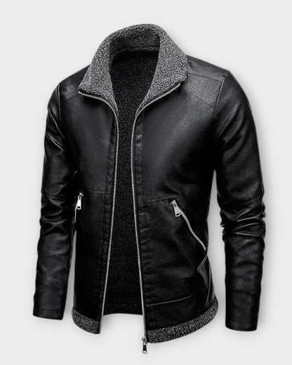 ENZO | Chaqueta de Cuero Elegante para Hombre