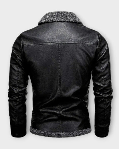 ENZO | Chaqueta de Cuero Elegante para Hombre