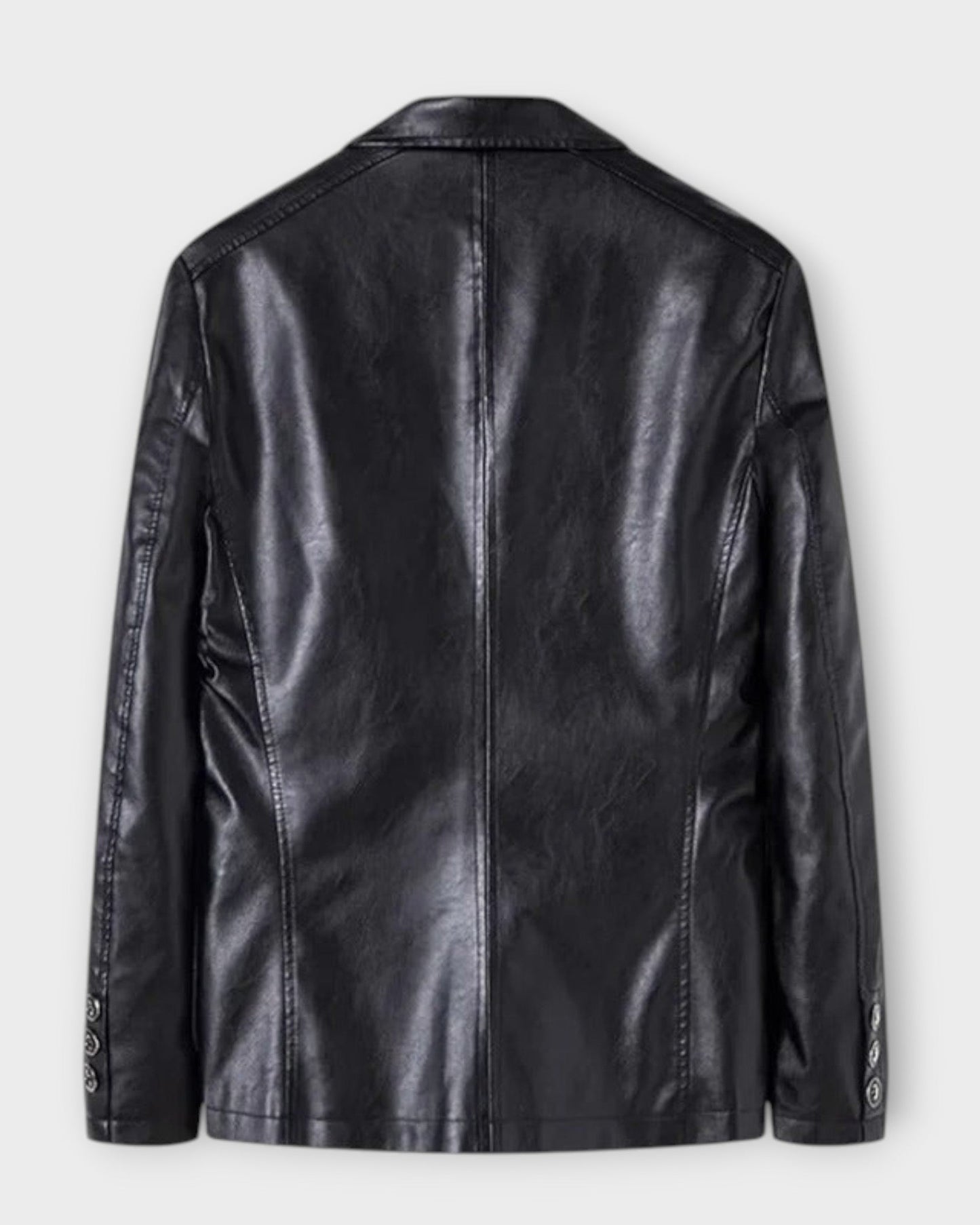 MARIO | Chaqueta de Cuero Informal para Negocios