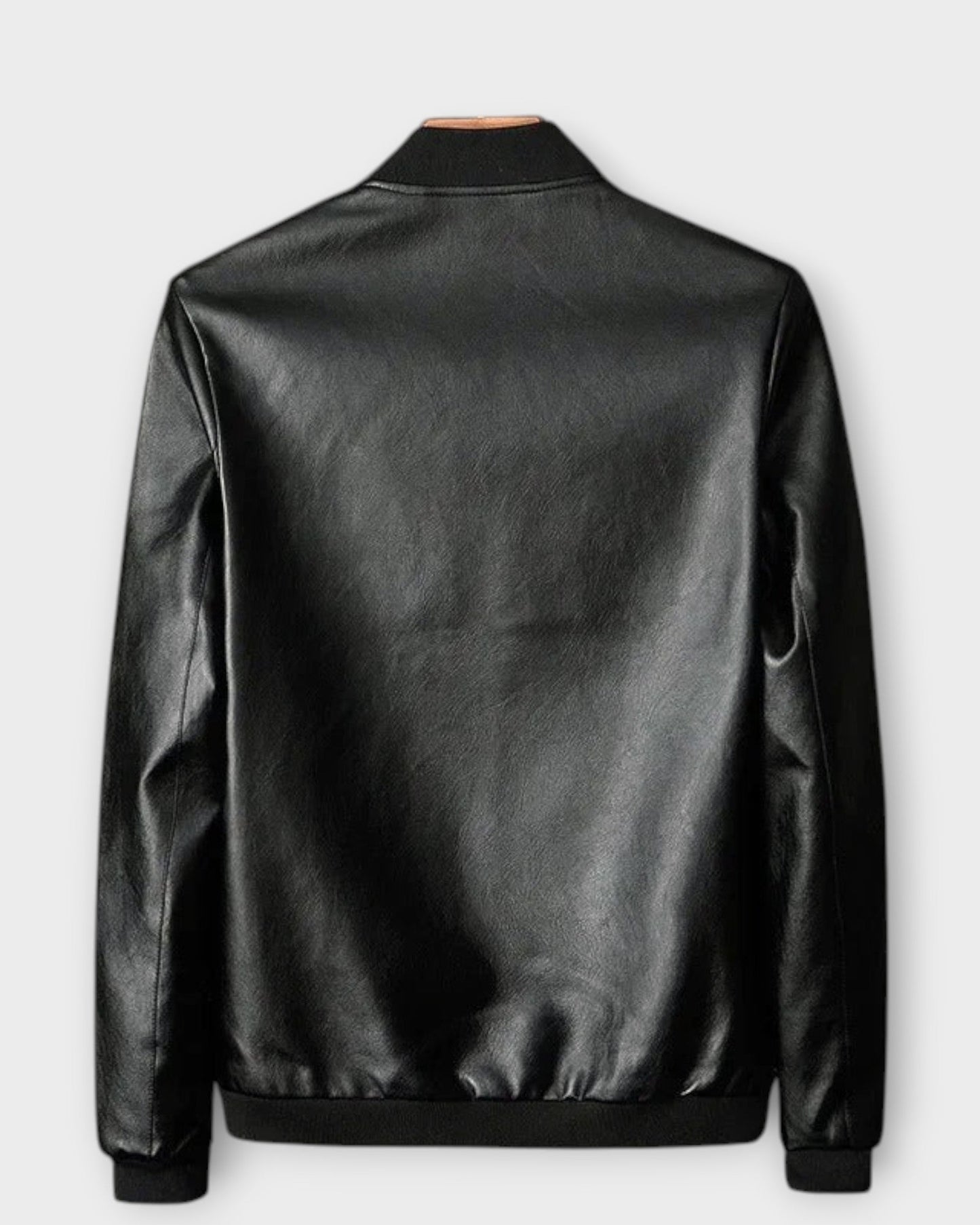 RICARDO | Chaqueta de Cuero Biker para Hombre