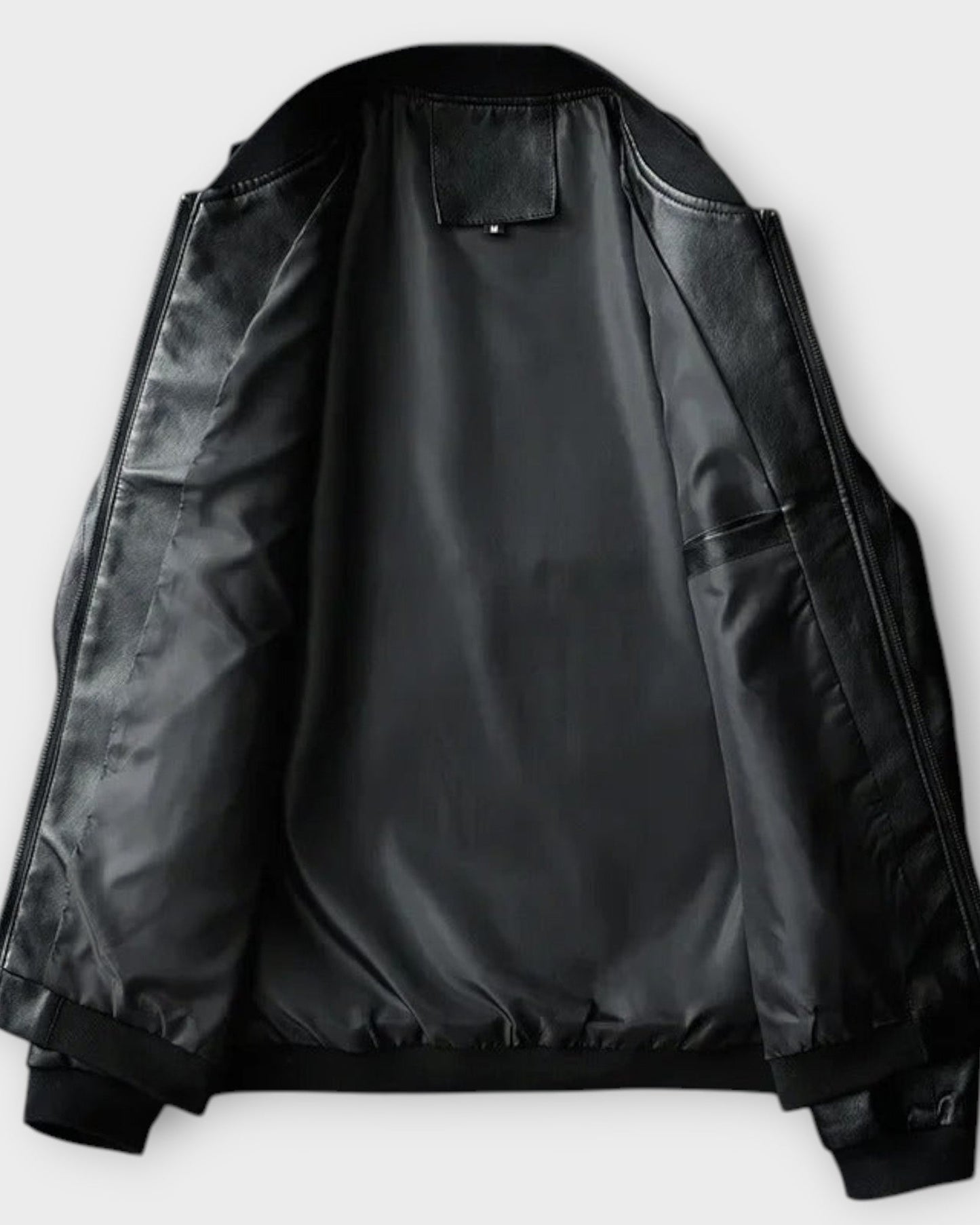 RICARDO | Chaqueta de Cuero Biker para Hombre