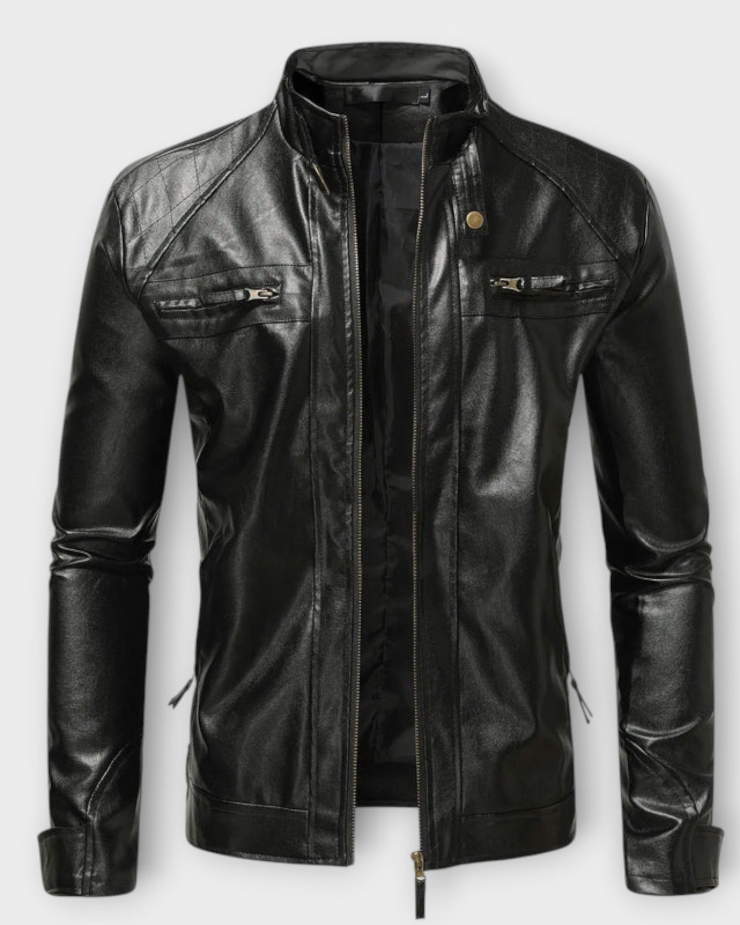 LEONARDO | Chaqueta de Cuero Elegante para Hombre