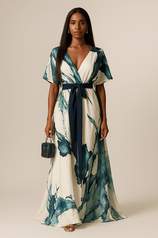 MARGOT | Vestido acuarela de diseño