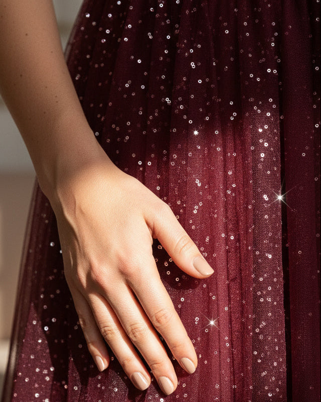 LUMINA | Conjunto de top y falda de tul