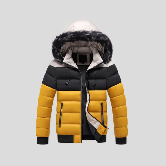 SPENCER | Chaqueta acolchada con capucha para hombre