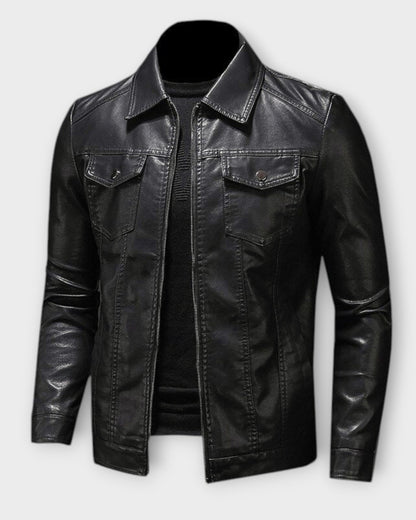 ALESSANDRO | Chaqueta de Cuero Elegante